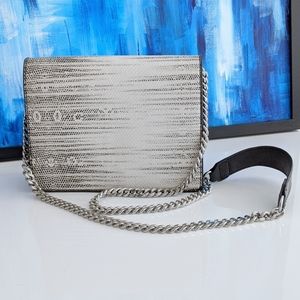 H&M crossbody bag faux snake skin